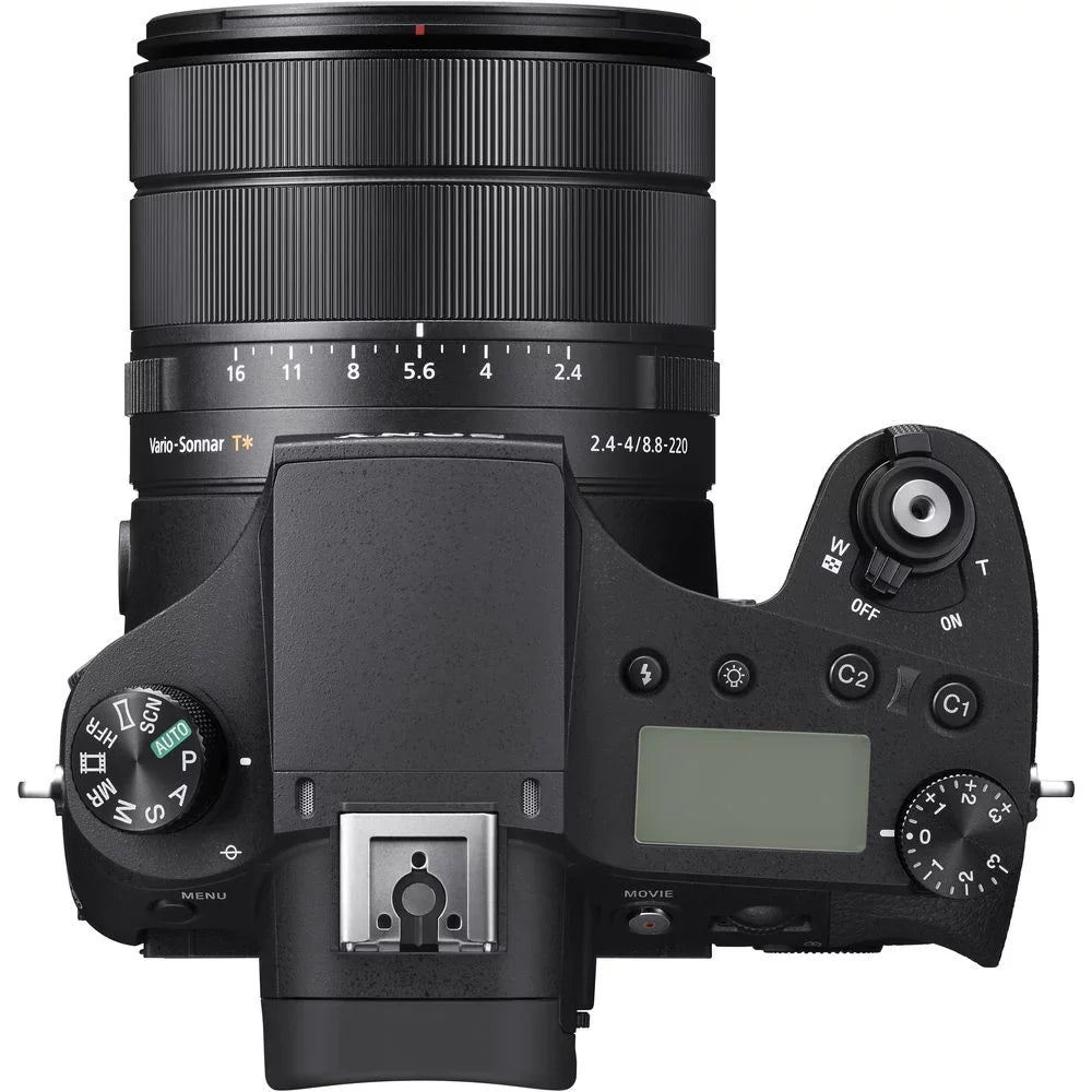 Cyber-shot DSC-RX10 IV Digital Camera+ Spider Tripod + Case - 16GB Kit