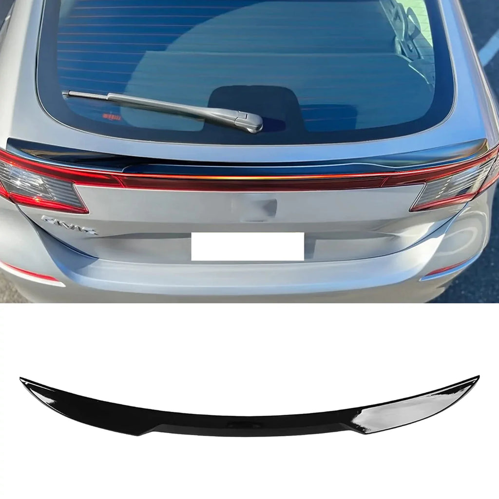 NINTE Rear Spoiler Trunk for 2022-2023 11th Honda Civic Hatchback ABS Tail Wing Gloss Black