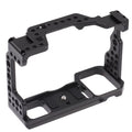 Cage Aluminum Alloy Video Cage Replacement for A7M3 A7R3 A9 Mirrorless with Cold Shoe Mount 14 Inch & 38 Inch Screw Holes