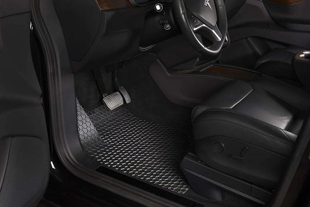 TOUGHPRO Floor Mat Accessories Set (Front Row + 2nd Row) Compatible with Toyota 4Runner - All Weather - 2021