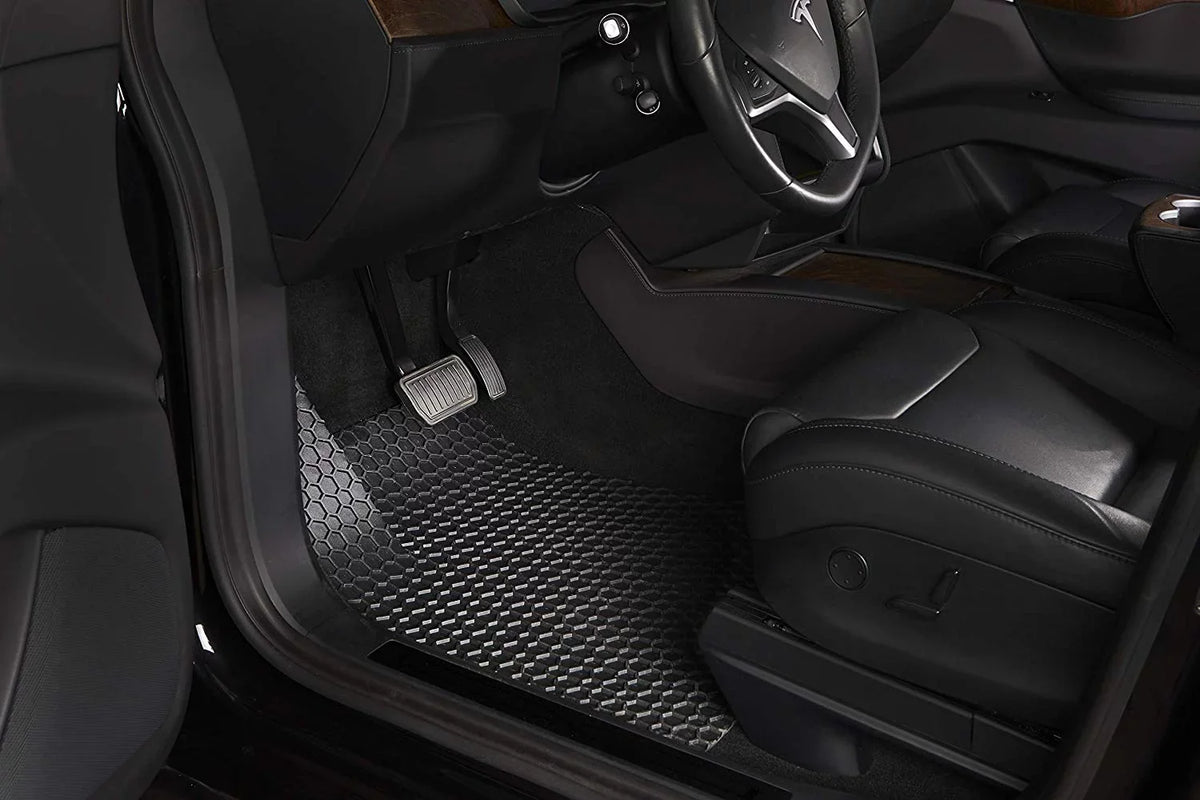 TOUGHPRO Floor Mat Accessories Set (Front Row + 2nd Row) Compatible with Toyota 4Runner - All Weather - 2021