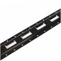 "DC Cargo Mall Four 8-ft E-Track Rails, Vertical Powder Coated TieDowns | Long Heavy Duty Steel Etrack Rails for Trucks, Trailers"
