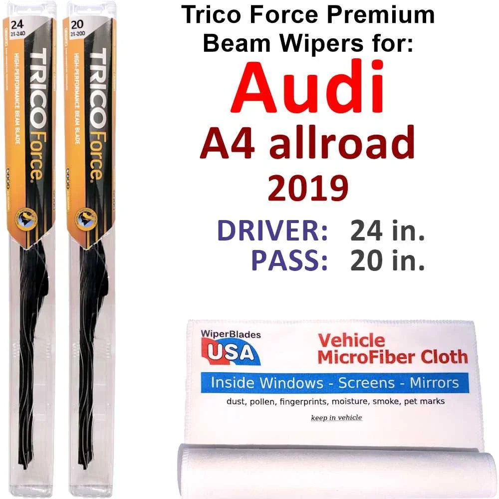 2019 Audi A4 allroad Efficiency Beam Wipers (Set of 2)