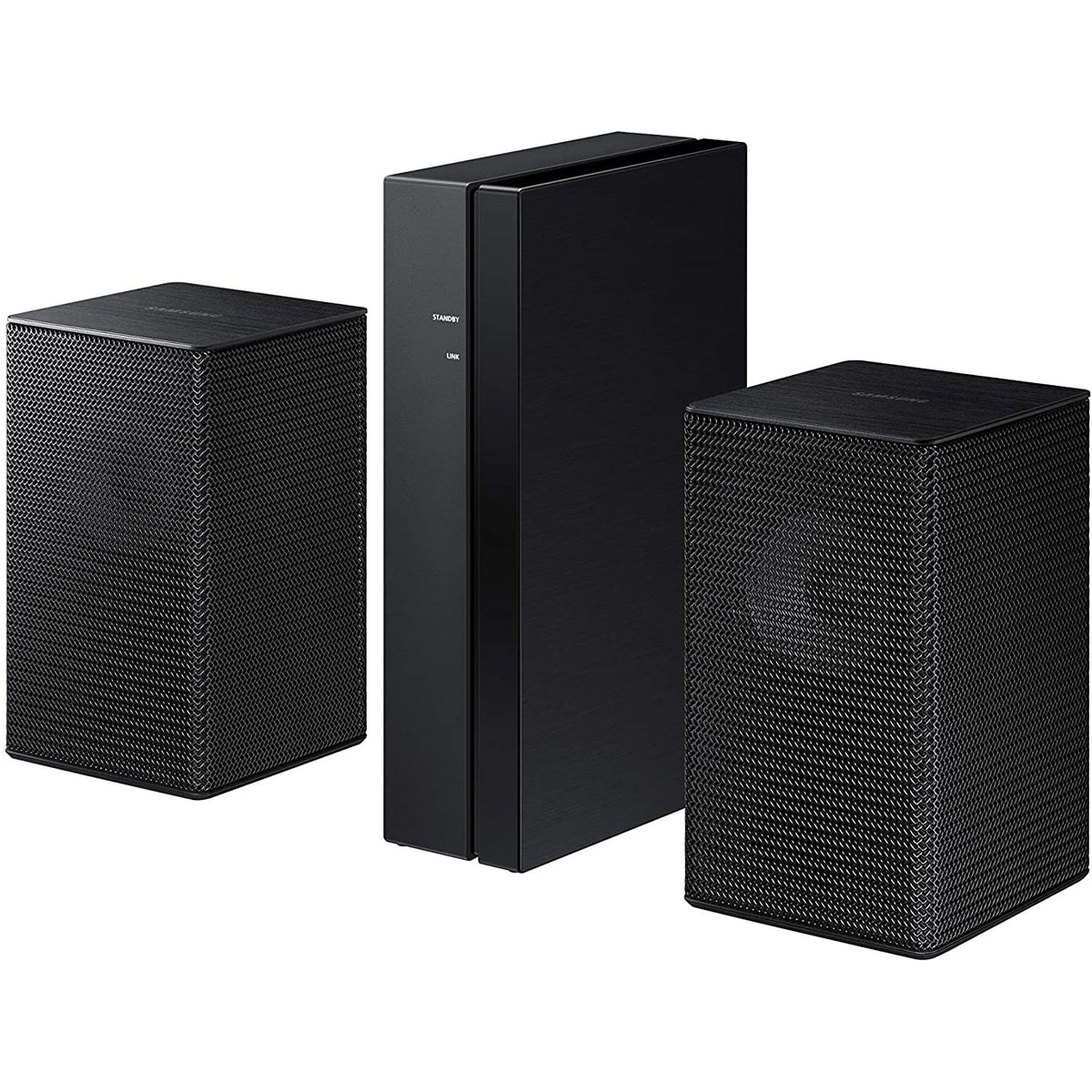 SWA-9100S Wireless Rear Speaker Kit 2.0ch SWA-9100S/ZA for Soundbar Surround Sound Home Theater Expansion Bundle with Deco Gear Pack of 3 Wall Mount Shelf Stands