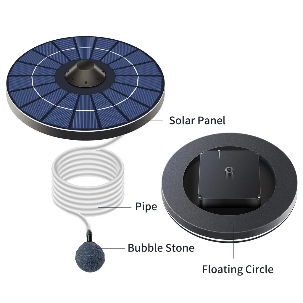 Instrument,Stone Liquid Pond Pond Fluid Air And Bubble Fish Pond Solar Pond Aerator Bubble Stone Liquid And Bubble Stone Aerator Fish Aerator Pump With Pump With Air Dsfen