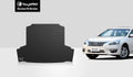 ToughPRO - Trunk Mat Compatible with NISSAN Altima - All Weather Heavy Duty (Made in USA) - Black Rubber - 2009