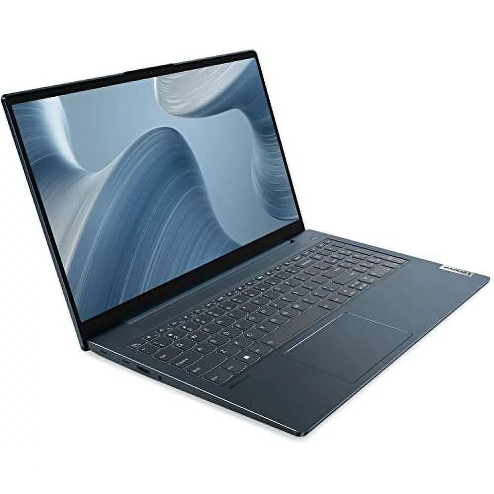 2022 IdeaPad 5i Notebook 15.6'' FHD IPS Display 12th i7-1255U 10-Core Iris Xe Graphics 12GB DDR4 512GB SSD WiFi 6 Windows 11 Home w/ RATZK 32GB USB, Stone Blue (82SF0009US)