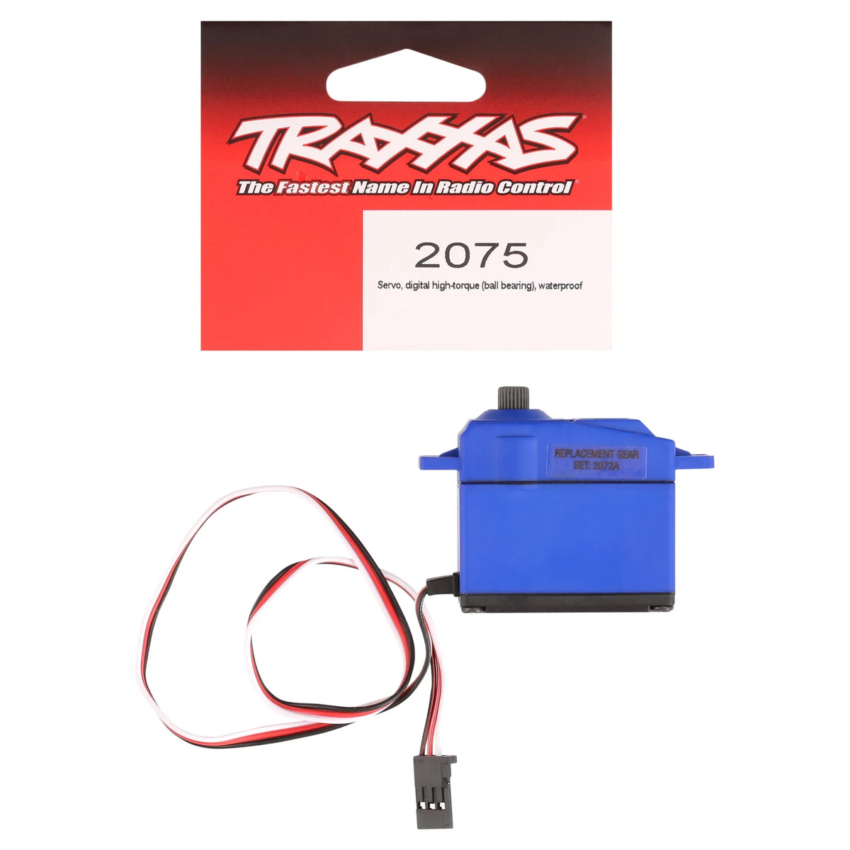 Traxxas 2075 Digital High Torque Liquid Servo, 125 Ounces of Torque at 6V