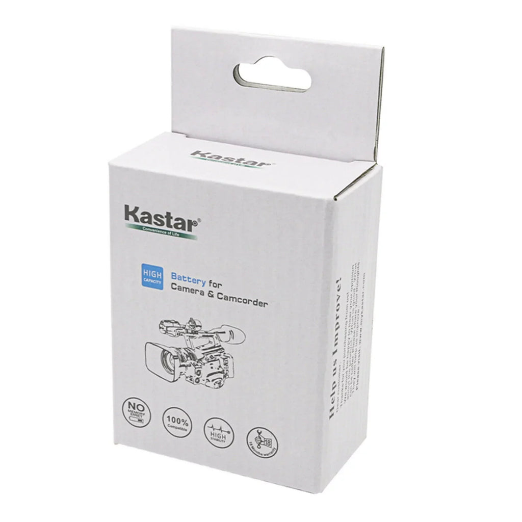 Kastar 2-Pack VW-VBG6 Pro Battery Replacement for VW-VBG6 VW-VBG6GK VW-VBG6-K VW-VBG6PPK, CGA-E625 Battery, DE-A38, VSK0631, VSK0698 Charger, AG-AC7 AF105 AC130 AC160 HMR10 HSC1U