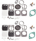 Dual Carb Rebuild Kit With Needle Seat & Base Gaskets Sea Doo XP 787 800 95-97