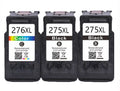 Compatible Replacement for PG-275 XL CL-276 XL Ink for PIXMA TR4700 TR4722 TS3520 275XL 276XL (2 Black & 1 Color)