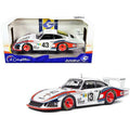 Solido Series 1-18 Diecast Model Car for Porsche 935 Right Hand Drive Moby Dick No. 43 Manfred Schurti Rolf Stommelen Martini Racing Porsche System 24H