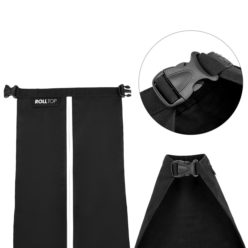 ammoon Long-lasting Roller Snowboard Bag with Wheels Liquid Ski Equipment Storage Bag for Winter