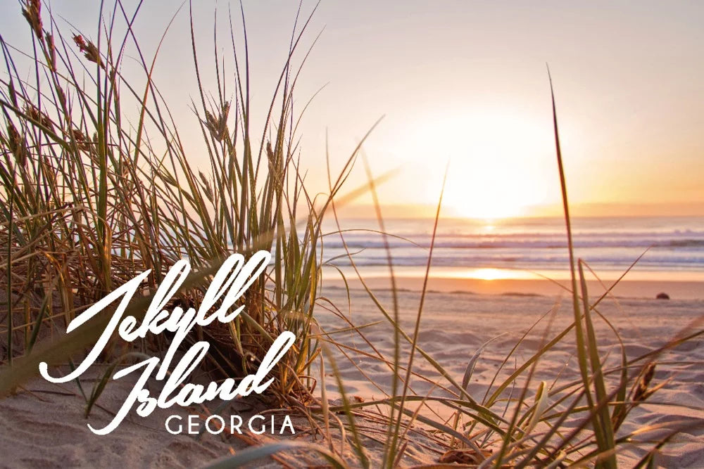 Jekyll Island, Georgia, Beach Sunset (1000 Piece Puzzle, Size 19x27, Challenging Jigsaw Puzzle for Adults and Family, Made in USA)