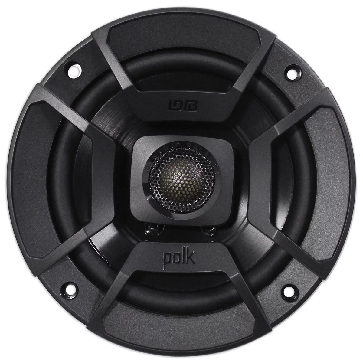 (2) Polk Audio DB522 5.25" 600w Car Audio ATV/Motorcycle/Boat Speakers + Rockmat