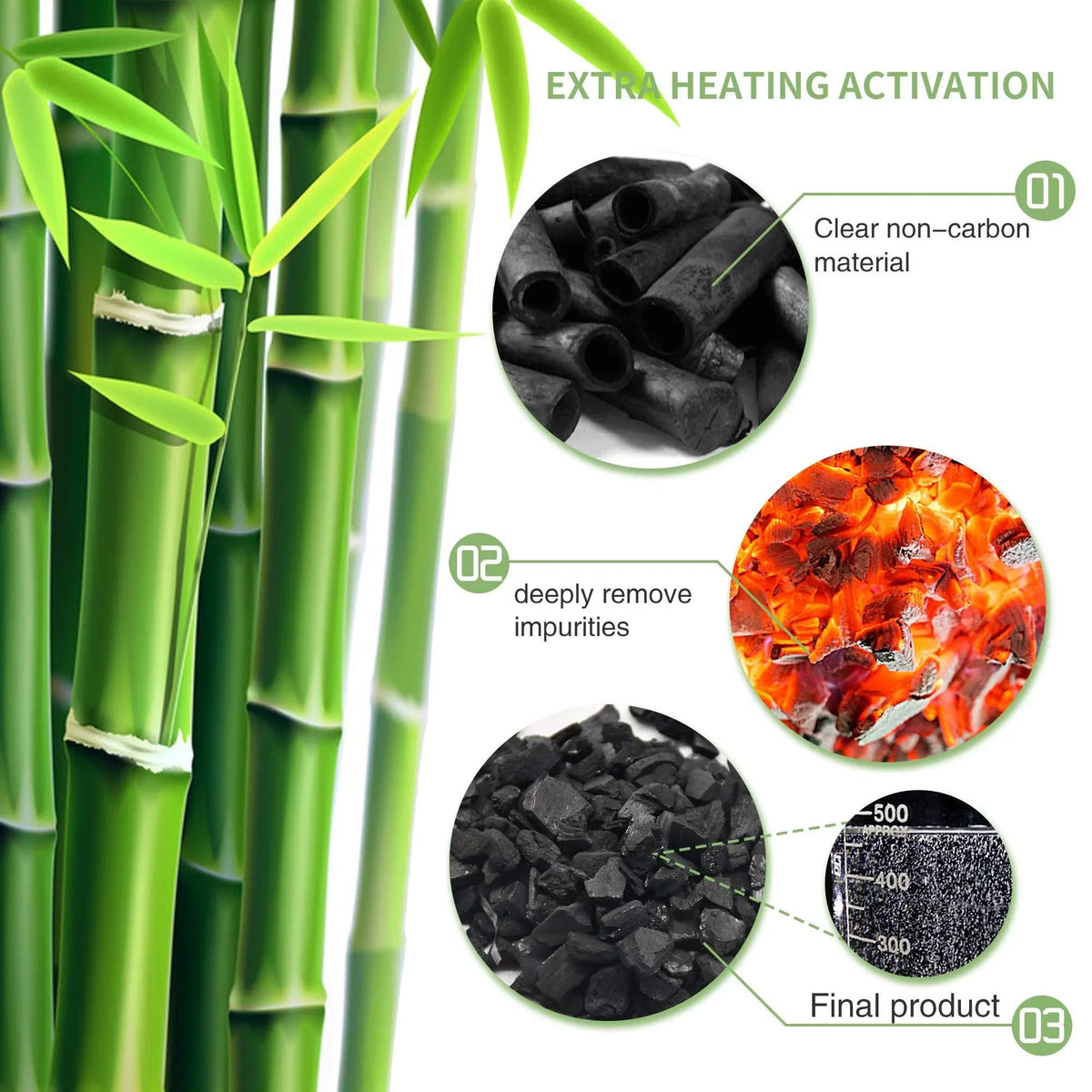 12 Pack Bamboo Charcoal Air Purifying Bag; Activated Charcoal Bags Odor Absorber; Moisture Absorber; Natural Car Air Freshener; Shoe Deodorizer; Odor Eliminators For Home; Pet; Closet (6x50g; 6x150g)