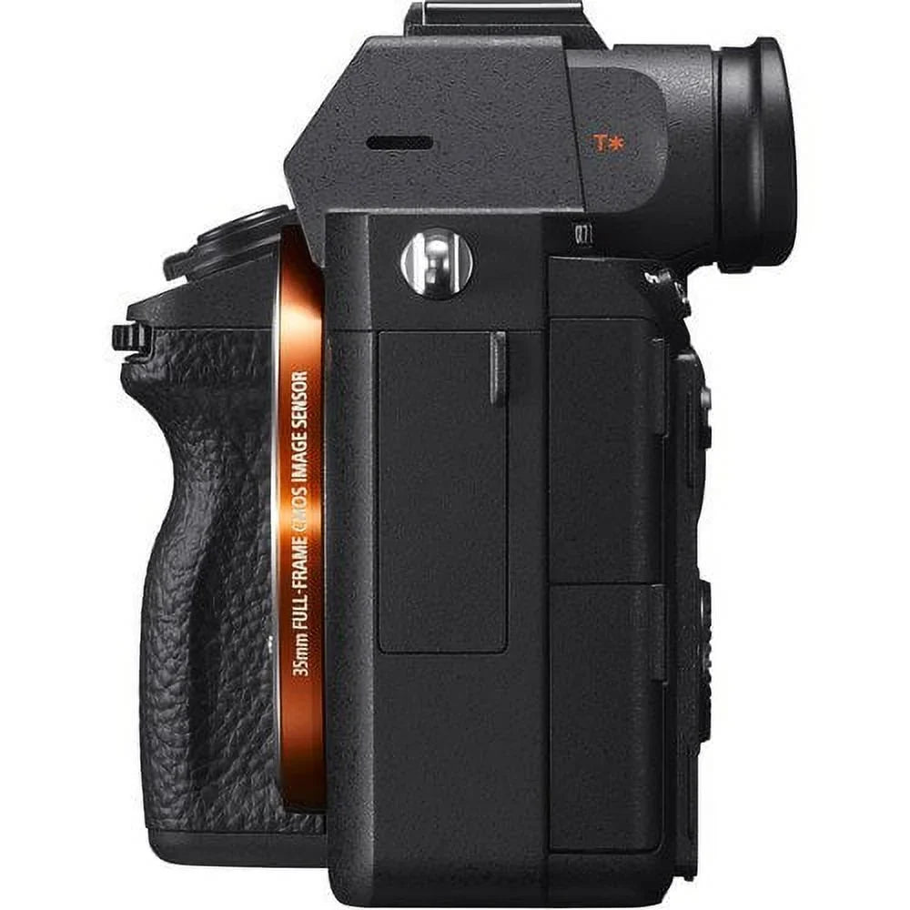 Alpha a7R III Mirrorless Camera ILCE7RM3/B With FE 24-70mm Lens, Soft Bag, Additional Battery, 64GB Memory Card, Card Reader , Plus Essential Accessories