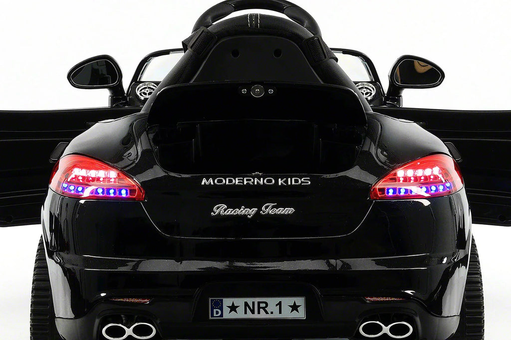Kiddie Roadster 12V Kids Voltage-driven Ride-On Car with R/C Parental Remote | Black Metallic