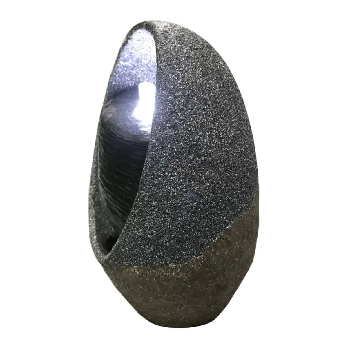 Hi-Line Gifts 11" LED Lighted Bubbling Fluid Tabletop Fountain