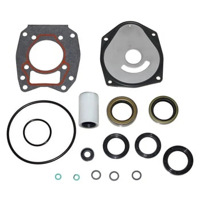 Seal Kit; Lower Gearcase Mercury 50-125 hp 30-115 4strk Force 75-120hp 95-99 Pro #: 2626 X-Ref #: 26-43035A4 18-2626; 43035A1; 43035A2; 43035A3; 43035A4; 87590; 9-74200
