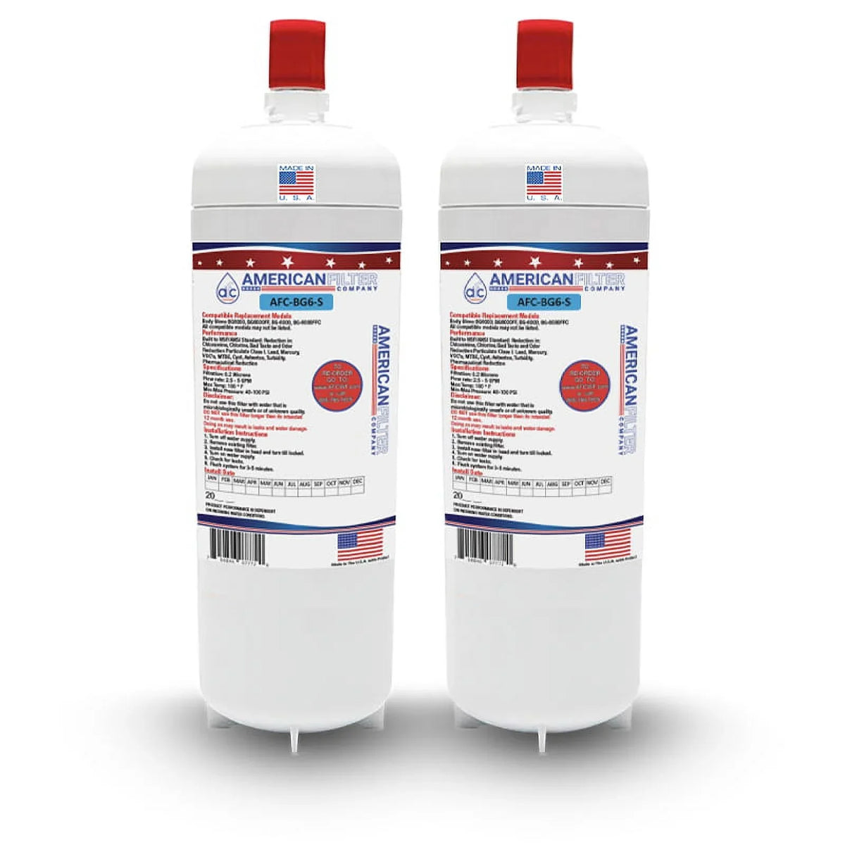 AFC Brand , Fluid Filter , Model # AFC-BG6-S , Compatible with - 2 Filters - Made in U.S.A.
