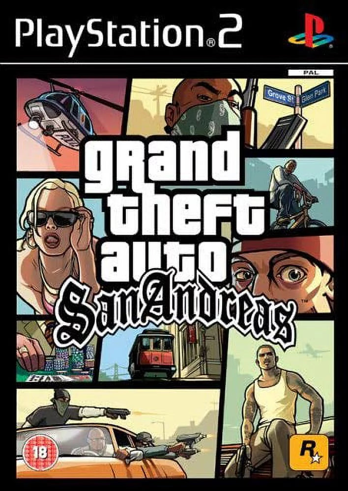 Grand Theft Auto San Andreas Greatest Hits - PlayStation 2 (Used)
