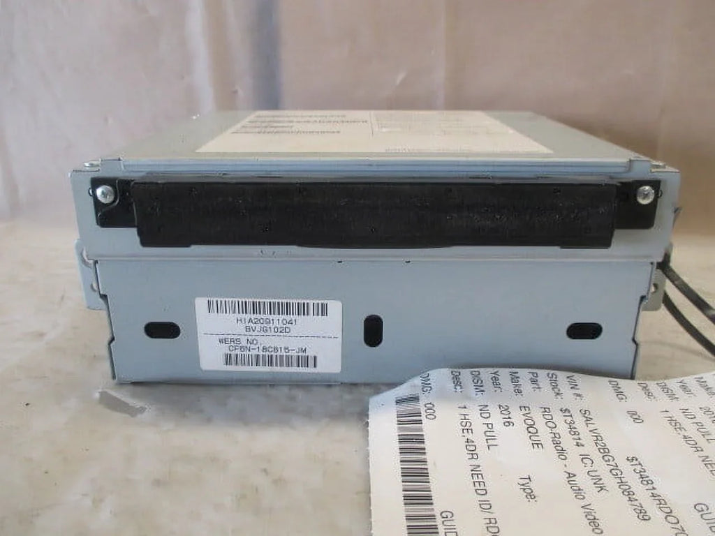 Pre-Owned 2016 Land Rover Range Rover Evoque AM FM Radio Receiver w/Navigation OEM (Good)