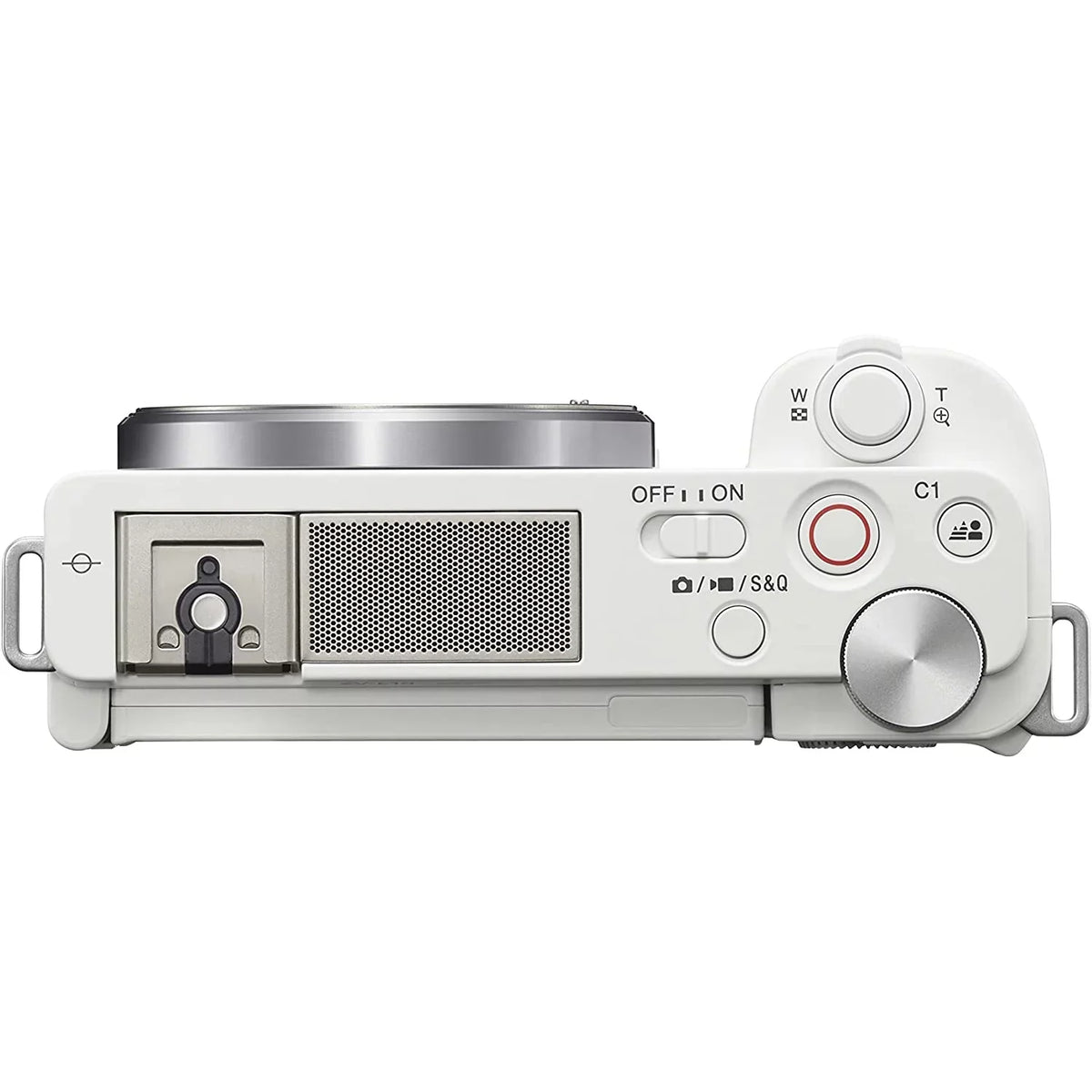 ZV-E10 Mirrorless Alpha APS-C Vlog Camera Body and 50mm F1.8 Large Aperture FE Lens SEL50F18F ILCZV-E10/W White Bundle with Deco Gear Case + Extra Battery + Photo Video Accessories Kit