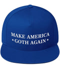 Make America Goth Again Hat (Flat Bill); Royal Blue Hat