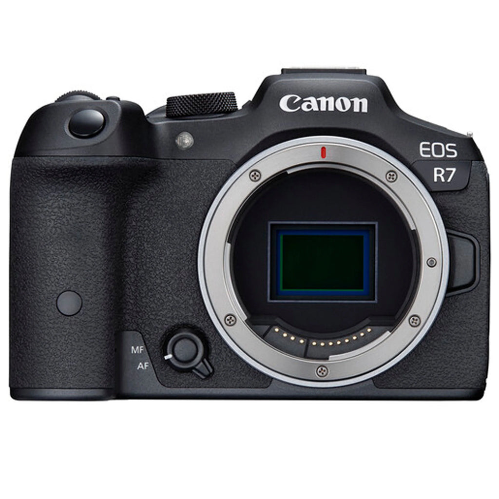 EOS R7 Mirrorless Camera with RF-S 18-45mm f/4.5-6.3 IS STM Lens + 64GB Memory Card + Tripod + Case & More