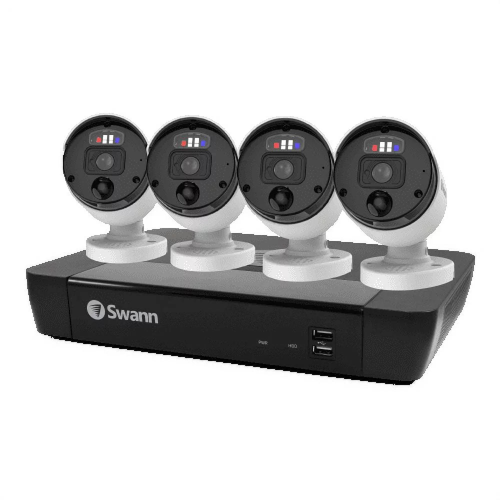 Swann 4 Camera 8 Channel 12MP SwannForce NVR Security System - SWNVK-890004