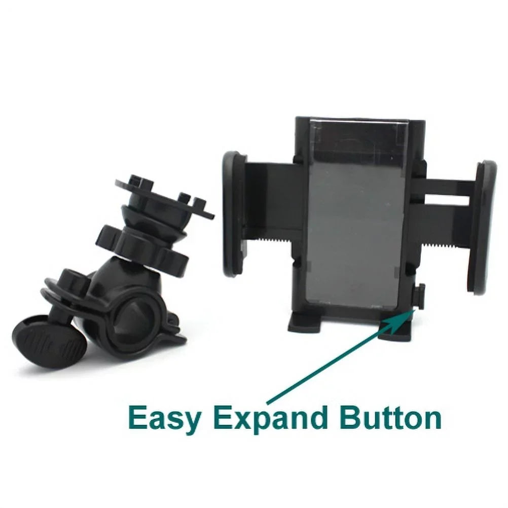 Holder Handlebar Bicycle Mount Bike Cradle Dock N1Y for Galaxy J7 (2018) Refine, J5, J3 (2018) Fold Alpha A9 A6 A50 A20 A10e - Sonim XP8 XP3 - Xperia 1 - Wiko Ride - Xiaomi Mi 9T