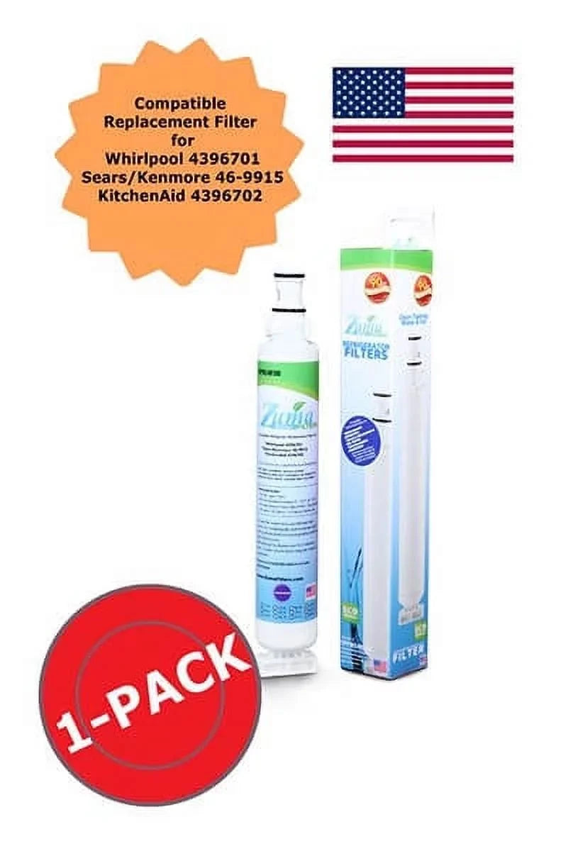 ZUMA Brand , Fluid and Ice Filter , Model # OPFW3-RF300 , Compatible with Whirlpool® RWF1021 - 3614 - Made in U.S.A.