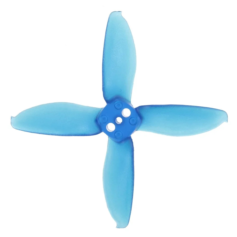 Transparent Propellers for 1106 1104 Motor Racing EMAX AVAN 2 foot 4 blade; 12 Pairs; Accessories
