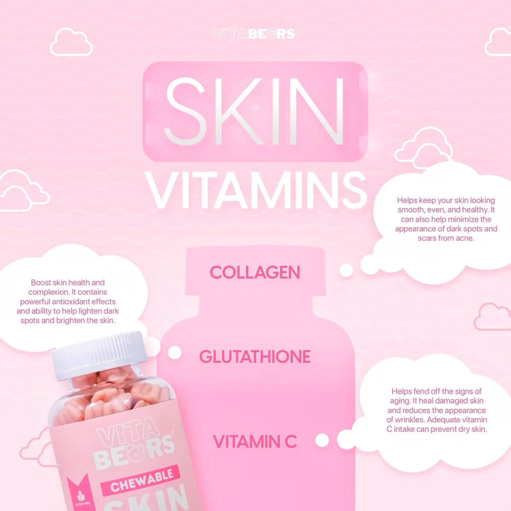 VitaBears FLAWLESS GLOW & SKIN Vitamin Duo