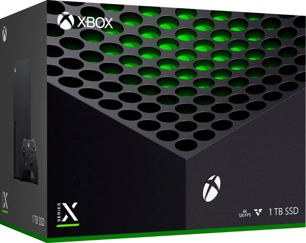 Xbox Series X 1TB SSD Video Gaming Console + 1 Xbox Wireless Gaming Controller - 16GB GDDR6 RAM, Black, 8X Cores Zen 2 CPU, 802.11AC WiFi, 8K HDR, 4K UHD Blu-Ray - 64GB USB Flash Drive