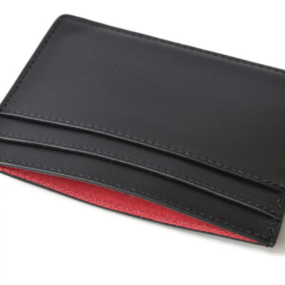 Pre-Owned Saint Laurent Card Case Business Holder YSL SAINT LAURENT Logo Studs Leather Black (New)