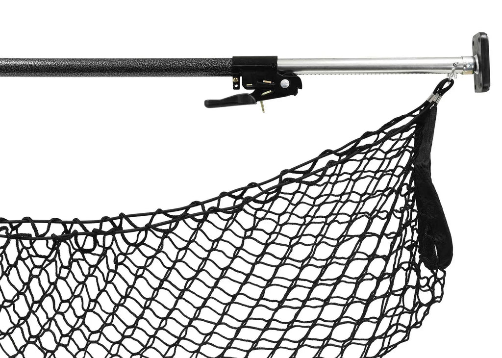 Cargo Bar Adjustable 40" - 70" w/ Storage Net for Use in Pickup Truck Bed, SUV, and Small Trailers (4 Pack)