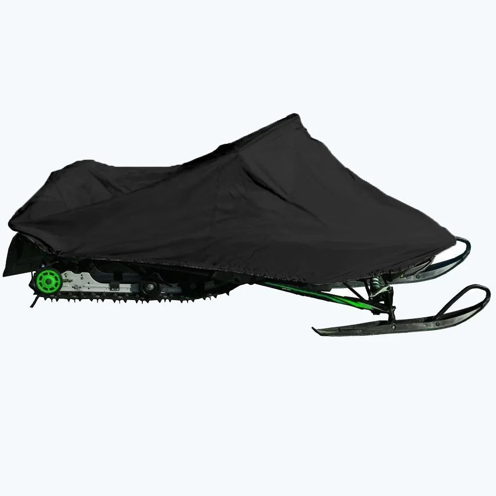 200 Denier Storage Snowmobile Cover Compatible for the 2014-2015 Ski Doo Bombardier Model GSX LE ACE 900 Snowmachine Sled. All Black.