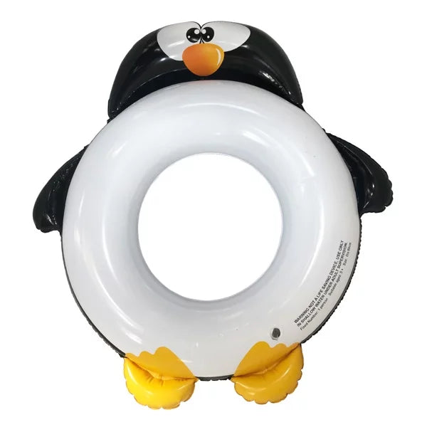 Yejaeka Kids 3 Penguin Print Swim Ring + 1 Large Capacity Gun