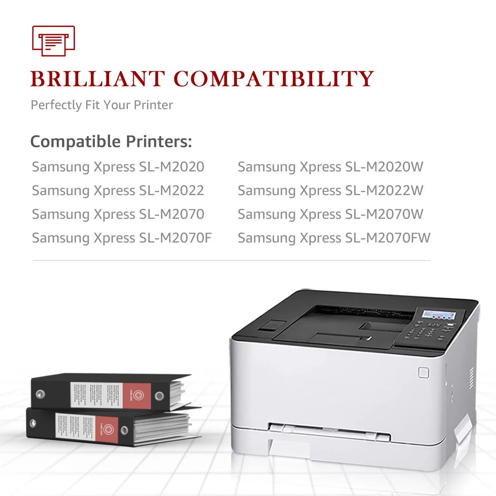 4-Pack MLT-D111S Compatible Toner Cartridge for MLT-D111S 111S High Yield Xpress SLM2020W M2022W M2070FW M2024 M2026W Printer (Black)