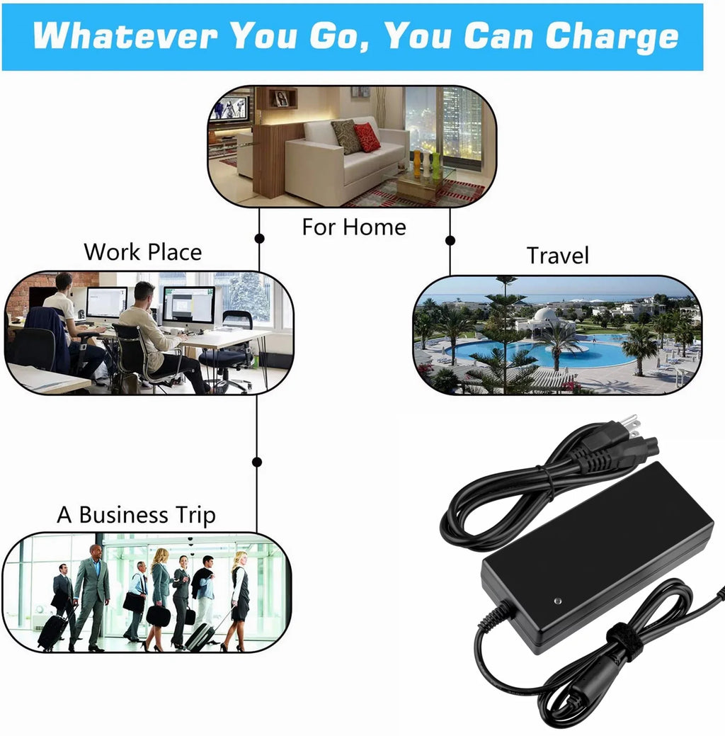 KONKIN BOO Compatible 19V 6.32A 120W AC/DC Adapter Replacement for Alienware Area-51 m5500i m5550i Portable computer Power Supply Cord Cable Charger Mains PSU