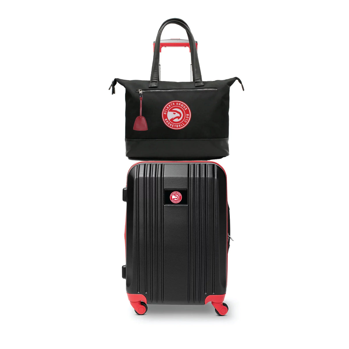 MOJO Atlanta Hawks Premium Mobile pc Tote Bag and Luggage Set