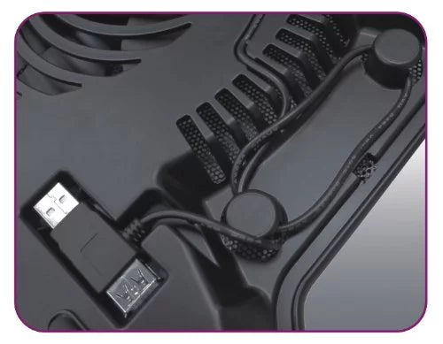 Cooler Master NotePal X-Slim Ultra-Slim Mobile pc Cooling Pad with 160mm Fan (R9-NBC-XSLI-GP)