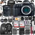 EOS 5D Mark IV DSLR Camera with 24-105mm + 75-300mm Lens + 2 Pack SanDisk 128GB + Backpack + ZeeTech Accessory Bundle