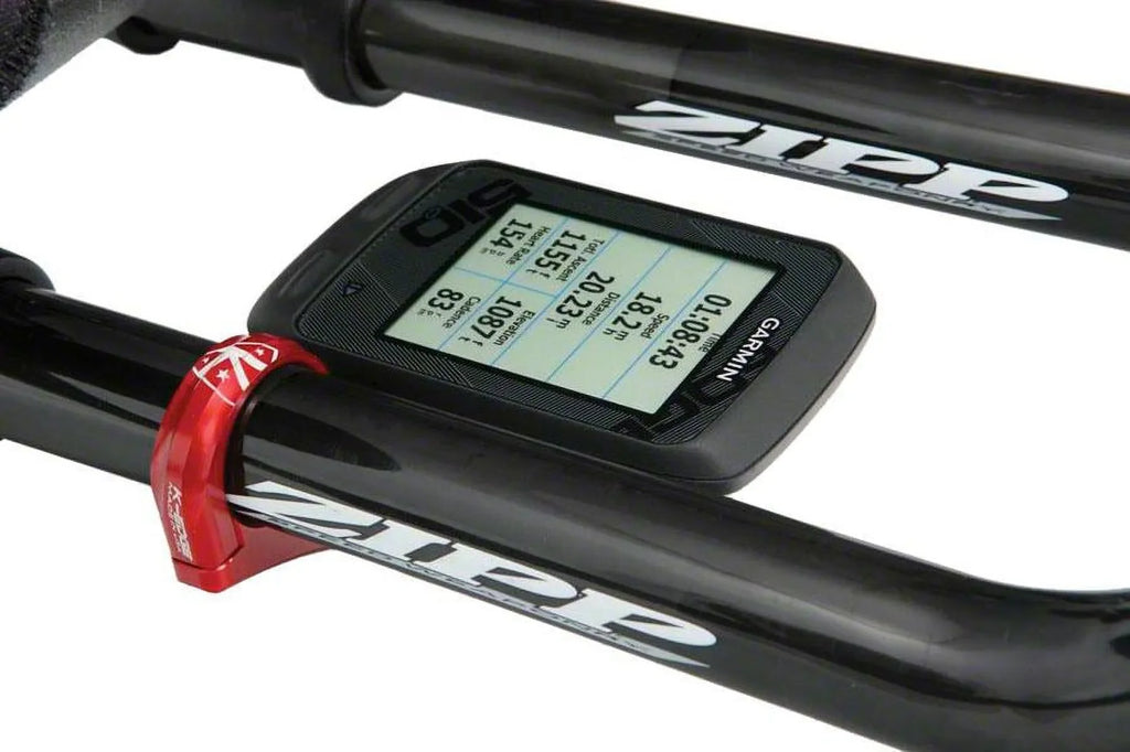 K-EDGE TT Mount for Garmin Edge and Forerunner Quarter Turn Type Computers, 22.2mm, Gun Metal