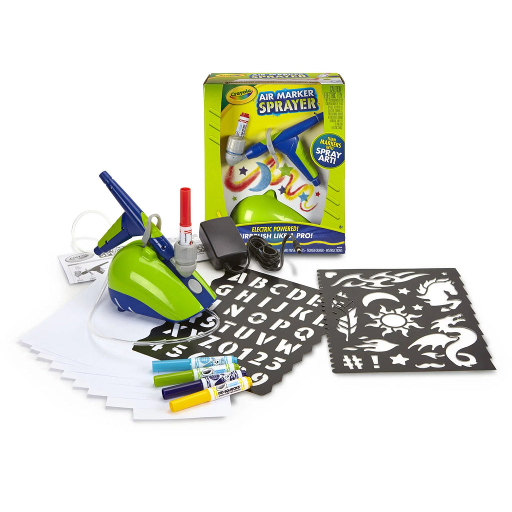 Crayola Air Marker Coater Set; 18 Pieces