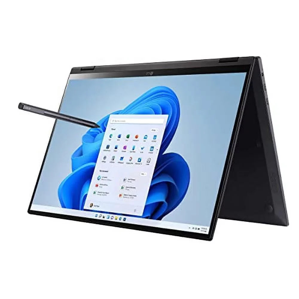2023 Gram 16" 2-in-1 Ultralight Portable computer WQXGA IPS Touch EVO i7-1165G7 16GB RAM 2TB(1TBx2) NVMe SSD Iris Xe Graphics WiFi AX Backlit Fingerprint Fullday Battery Windows 11 w/Pen and RE USB