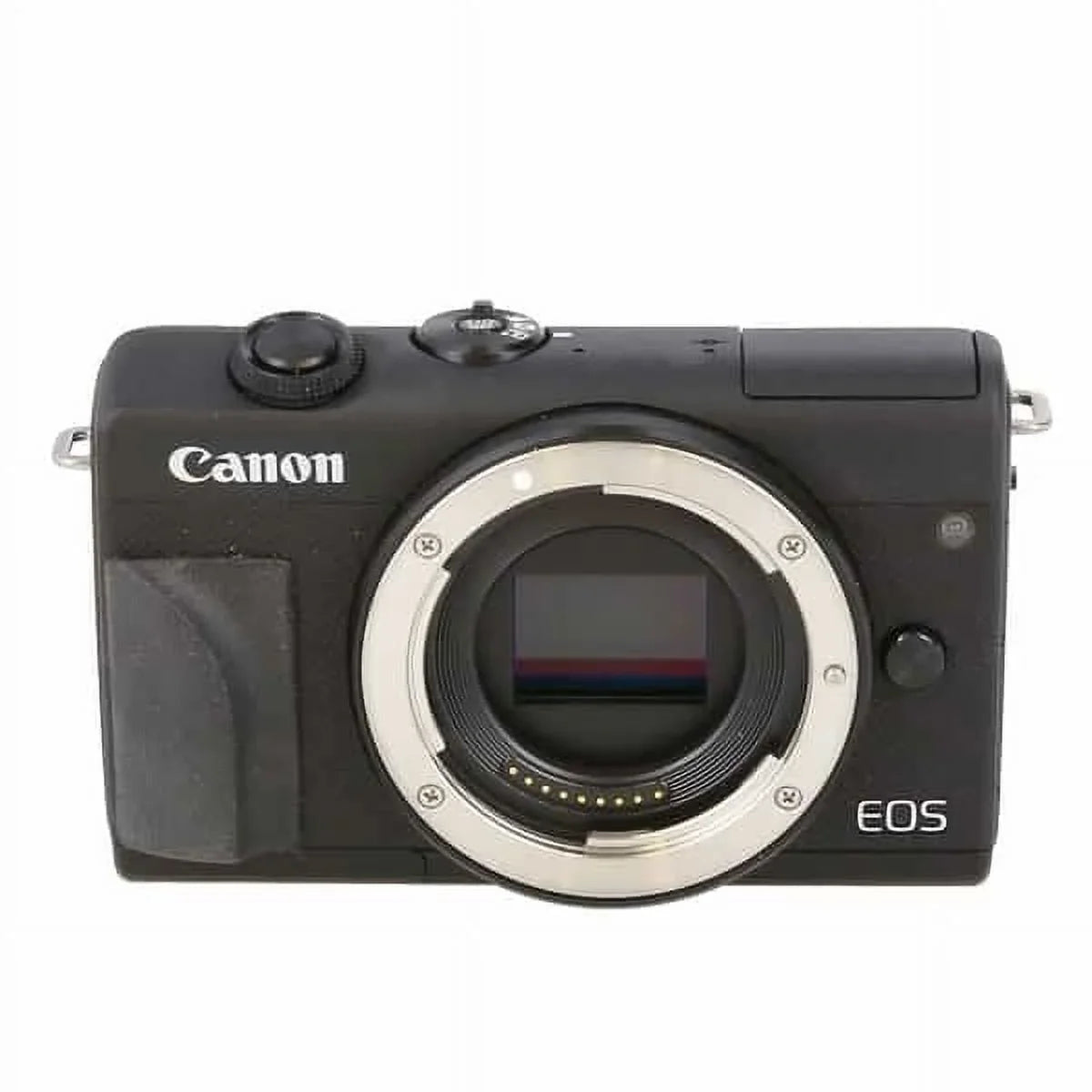 EOS M200 DSLR Camera (Body Only) + 32GB Class 10 Memory Card + EOS Shoulder Bag 100ES + Card Reader + Lens Cap Holder - International Version