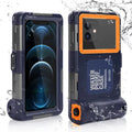 UrbanX Professional [15m/50ft] Swimming Diving Surfing Snorkeling Photo Video Liquid Protective Case Liquid Housing for Realme Narzo 50 And all Phones Up to 6.9 Inch LCD with Lanyard